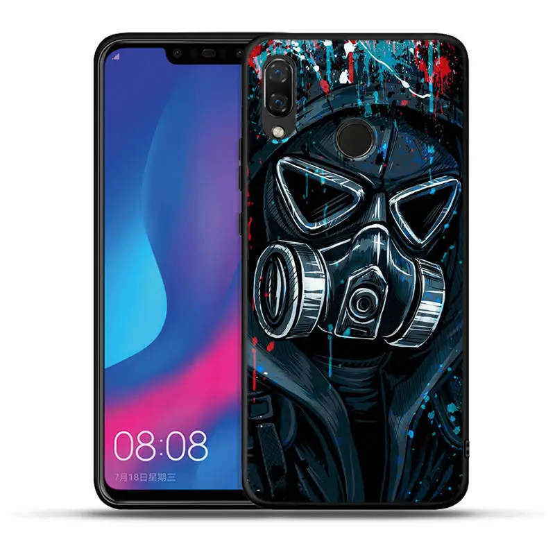 H1333 Модные «городская улица» мотоцикла чехол для Honor 20 Pro 10 9 9i 8 Lite 8X 8C 8S 7A 7X V20 вид 20 Силиконовые чехлы Fundas - Цвет: H1333