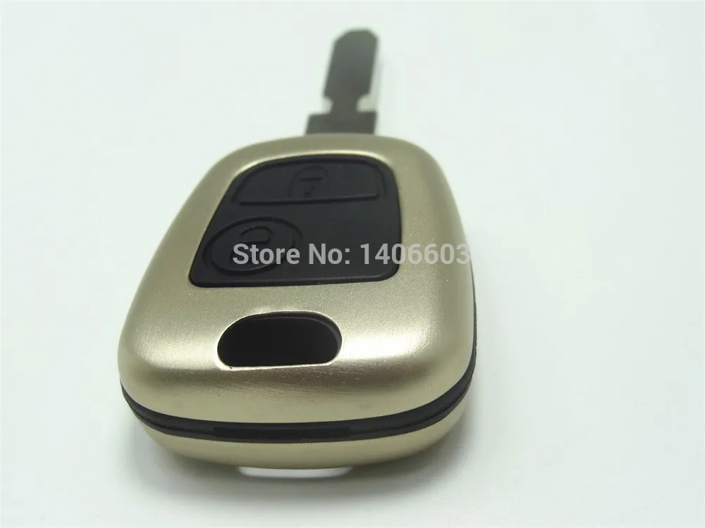 Новинка запасная деталь подходит для PEUGEOT 107 207 307 407 206 306 406 чехол ключей брелок