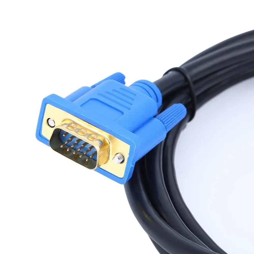 Кабель HDMI на VGA 1 8/3 метра 15 контактный адаптер типа Папа папа для видео 1024x768p