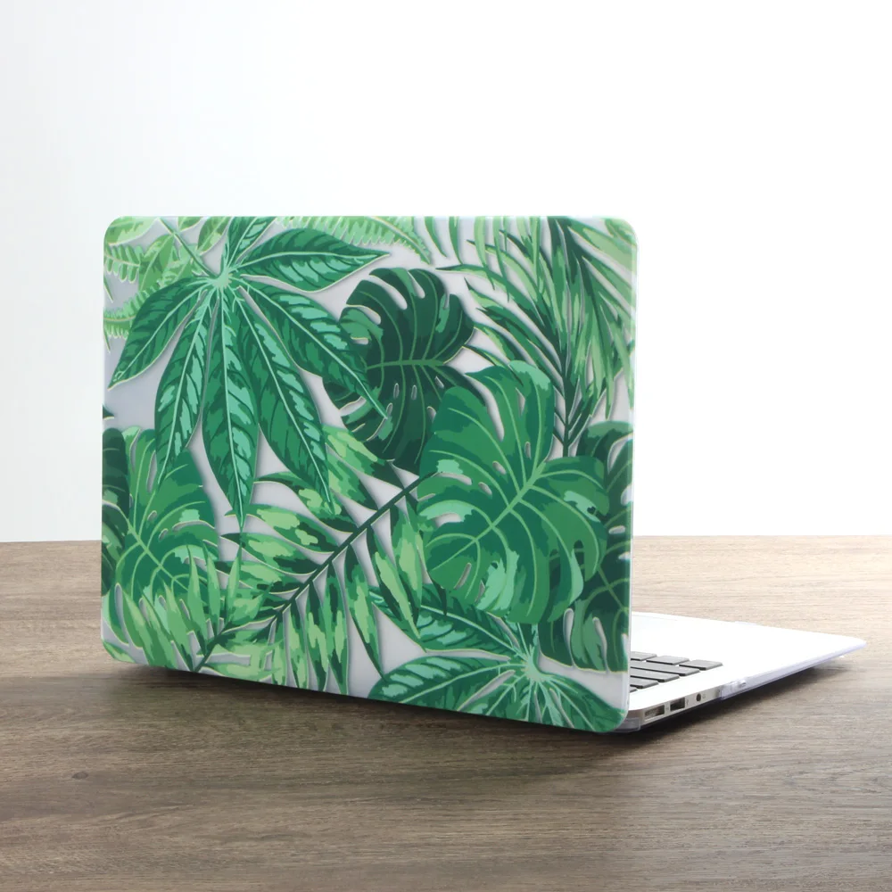 Новый чехол для ноутбука с принтом пальмовых листьев MacBook Air Pro Retina 11 12 13 15 дюймов