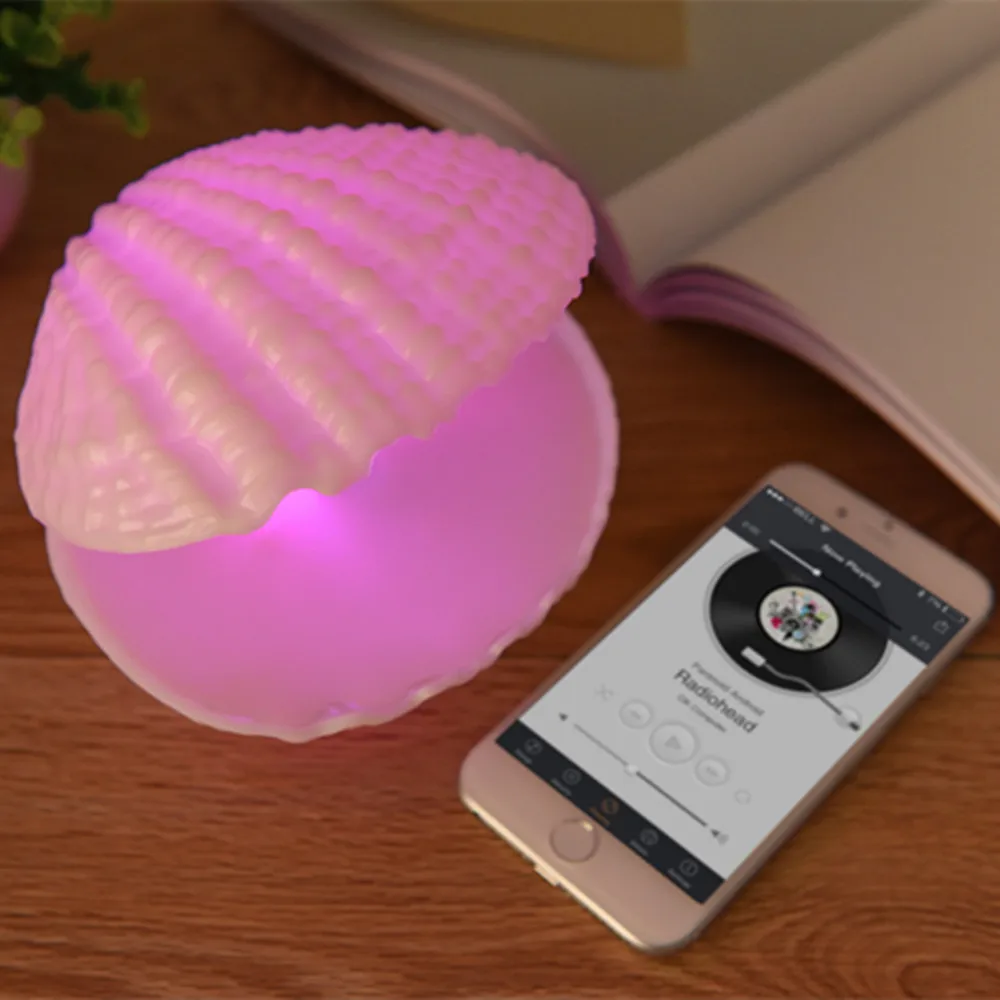 YIYANG LED Музыка ночник 7 видов цветов корпус беспроводной Bluetooth плеер звук динамик
