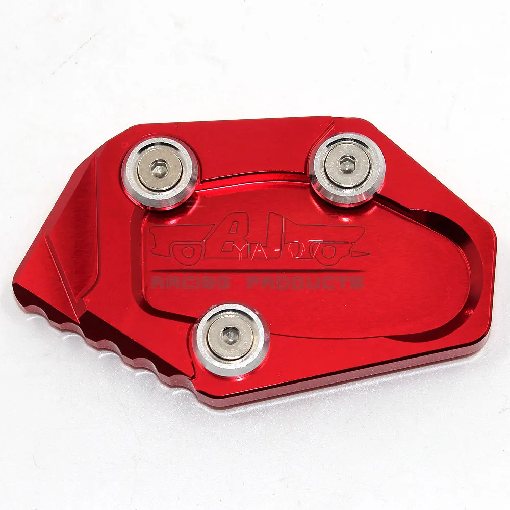 

Bjmoto For Yamaha YZF-R3 ABS 2018 CNC Motorcycle YZF R3 Side Kickstand Stand Extension Plate YZF R25 2013-2018 YZF R3 2015-2018