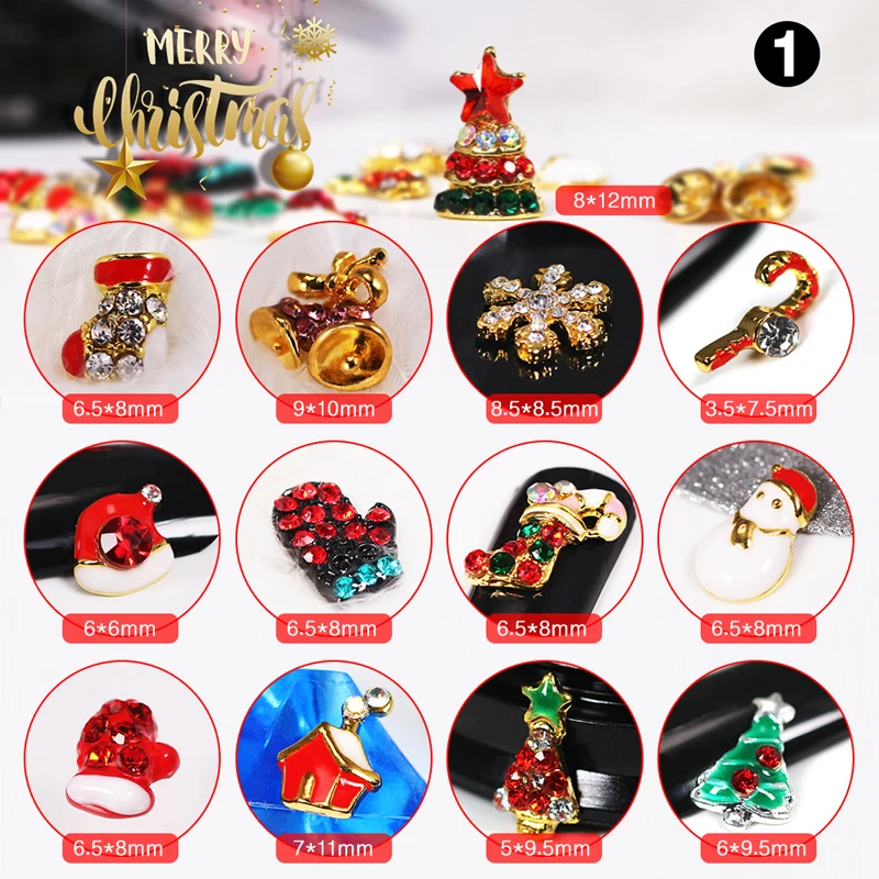 1 бутылка золотого и серебристого цвета для дизайна ногтей Рождественское