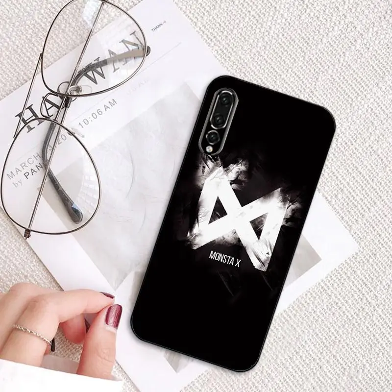 MaiYaCa Monsta X KPOP группа мальчиков DIY Роскошный чехол для телефона Huawei P20Lite P30Pro P Smart Y5 Y6