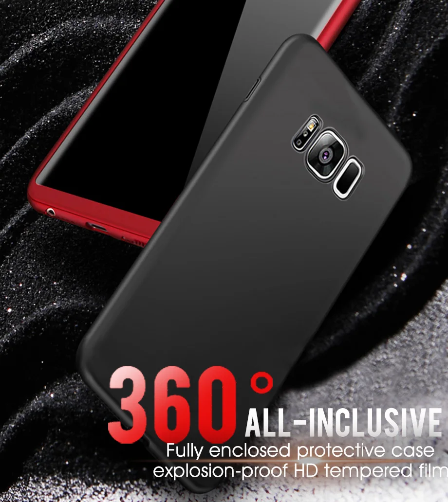 Роскошный ударопрочный чехол на 360 градусов для samsung Galaxy S8 S9 Plus Note 8 9, чехол для samsung M10 M20 A30 A50, защитный чехол s