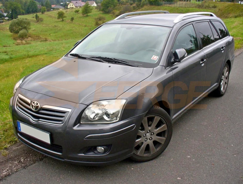 Для Toyota Avensis T25 2006 2007 2008 2009 отличное Ультра яркое освещение CCFL ангельские глазки комплект Halo Кольцо