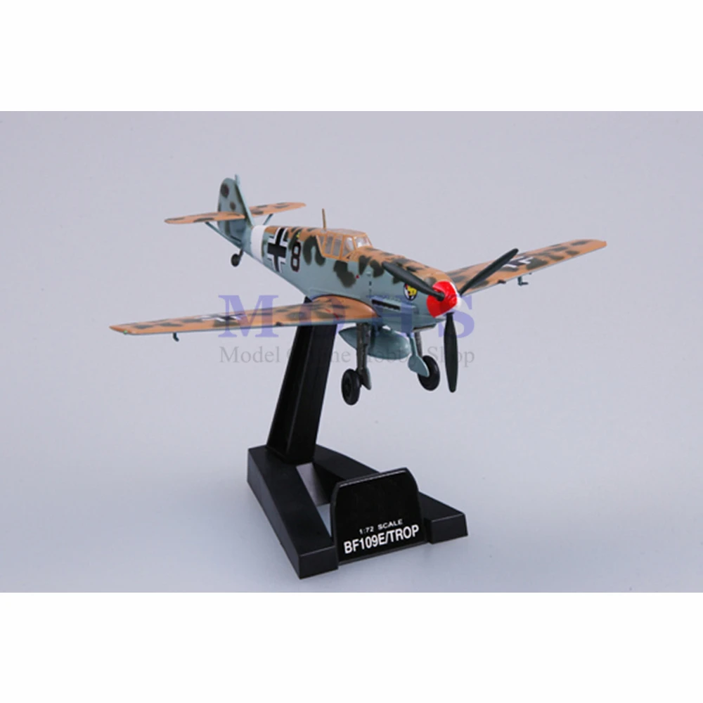 Простые модели 37277 1/72 собранные весы BF109 готовые для самолетов авиаторские Warbird