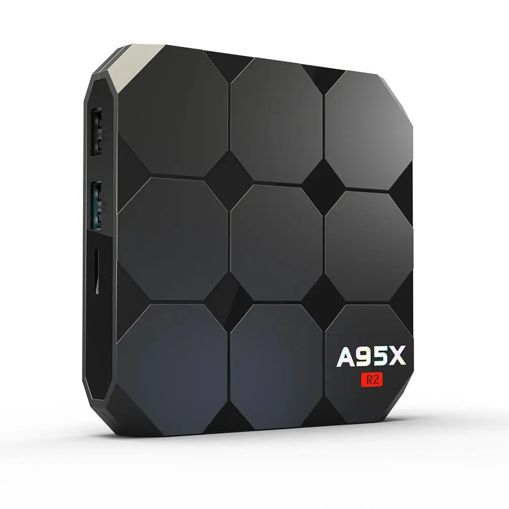 A95X R2 Android 7 1 Smart ТВ Box Amlogic S905W Wi-Fi 1/2 GB Оперативная память 8/16 ГБ Встроенная Декодер