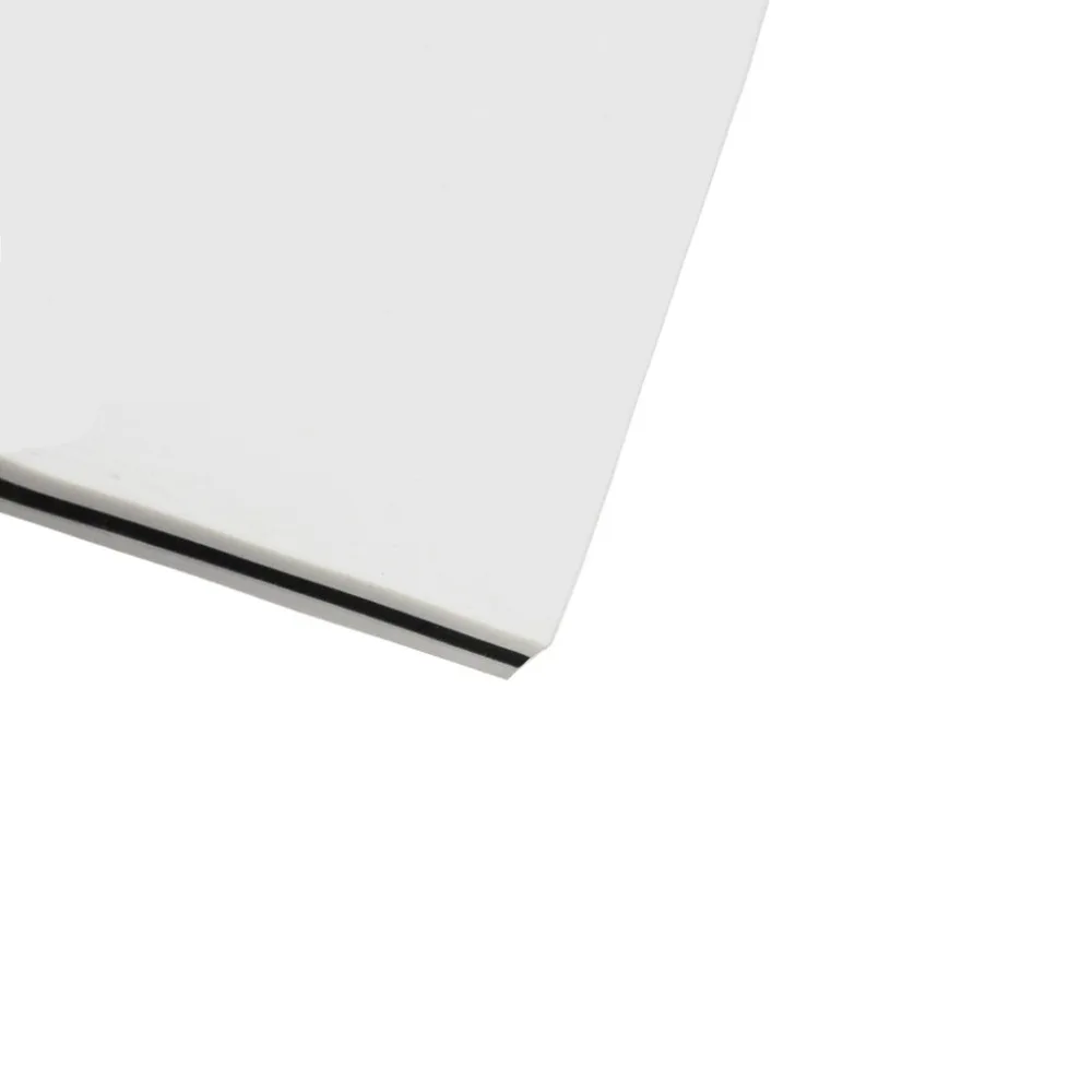 FLEOR 3Ply White Guitar Bass Pickguard Blank Material Scratch Plate 43*29cm for Electric Parts | Спорт и развлечения