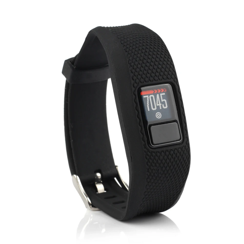 (JM3GJSS) для Garmin Vivofit 3 сменный аксессуар ремешка браслета с металлической застежкой