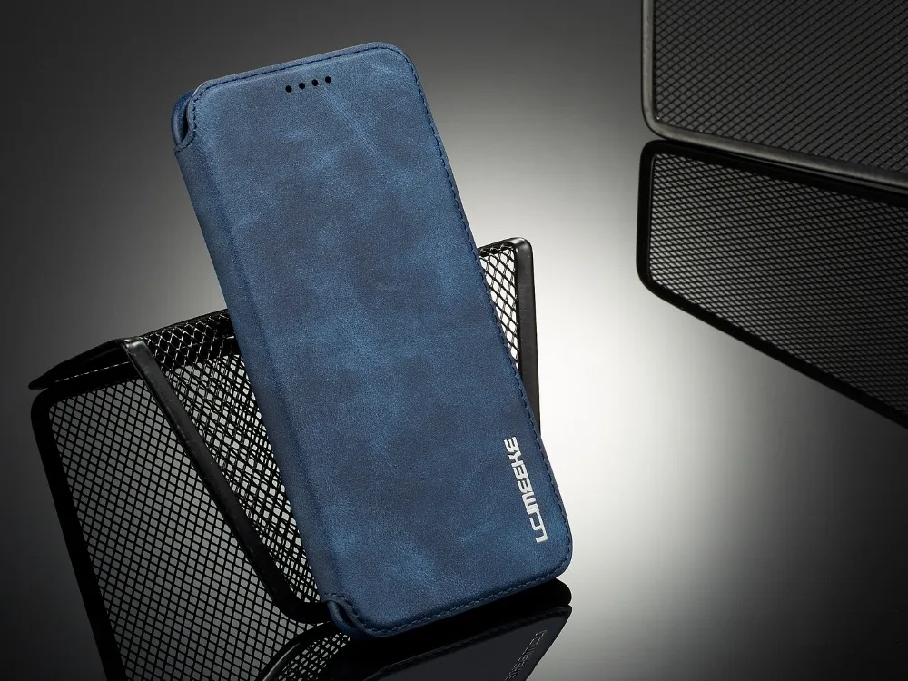 Роскошный флип-чехол для samsung galaxy S8 S7 S9 Plus Edge чехол из натуральной кожи кошелек Бизнес винтажный Чехол-книжка