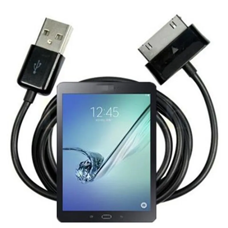 5 шт. usb-кабель для зарядки и синхронизации данных Samsung Galaxy Tab GT-P1000 GT-P1010 GT-P6800 GT-P7300