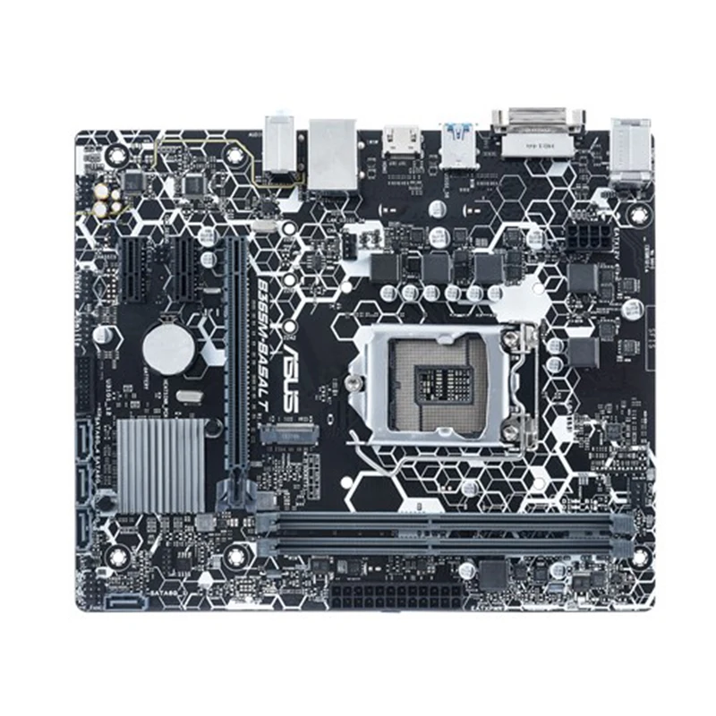 Материнская плата Asus B365M-BASALT Intel Socket 1151 2x DDR4 Max 32 ГБ ОЗУ Intel B365 Micro ATX DVI HDMI SATA III M.2