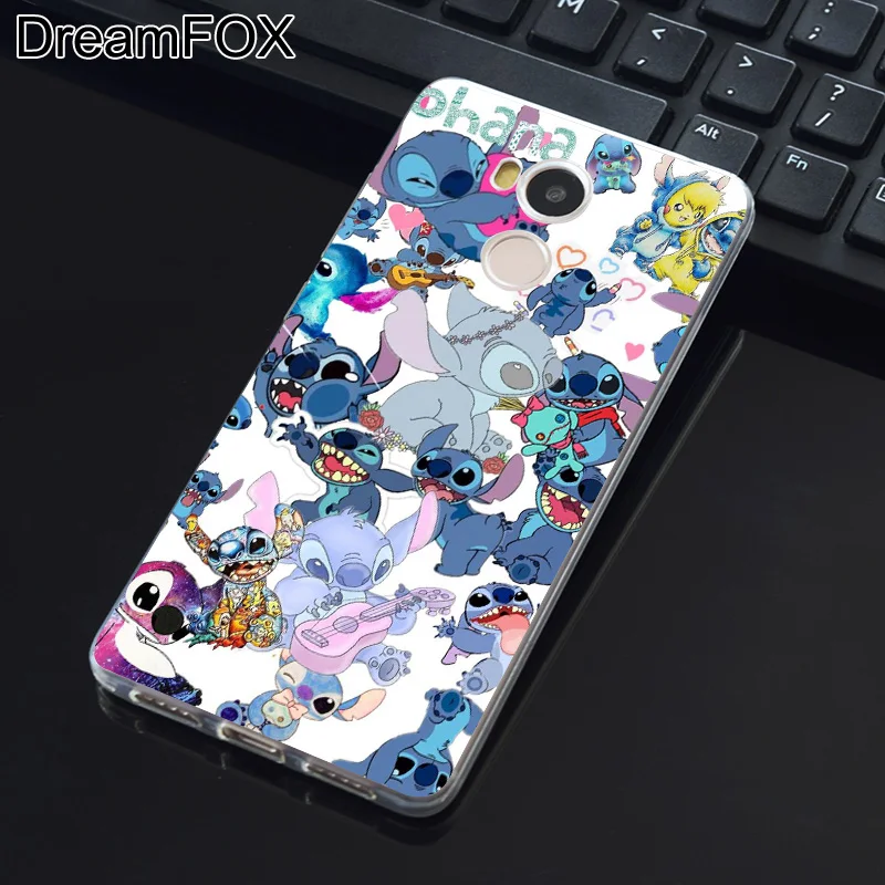 DREAMFOX M355 Stitch Soft TPU Silicone Case Cover For Xiaomi Redmi Note 3 4 5 Plus 3S 4A 4X 5A Pro Global |
