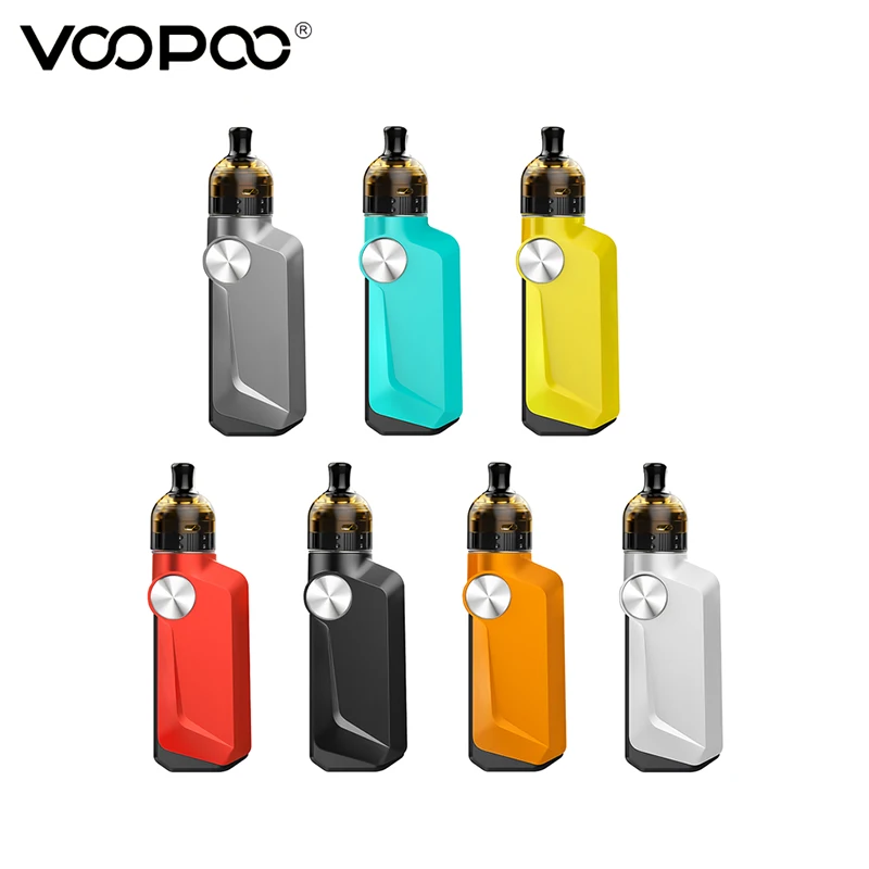 Оригинальный VOOPOO Моджо R 88 Вт TC комплект 2600 mAh Box mod с 2 5 мл вызвать RDA Ёмкость 24 мм