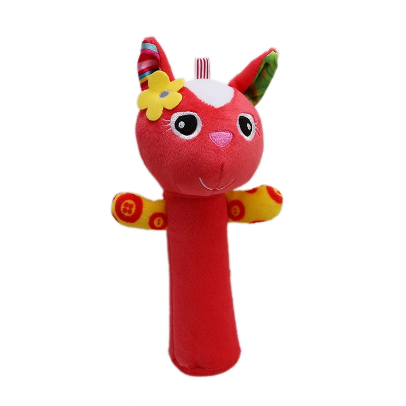 High Quality Newborn Toys Baby Rattles Soft Animal Model Handbells Kid Mobile Toy 0-24months Hand Voiced Sound | Игрушки и хобби
