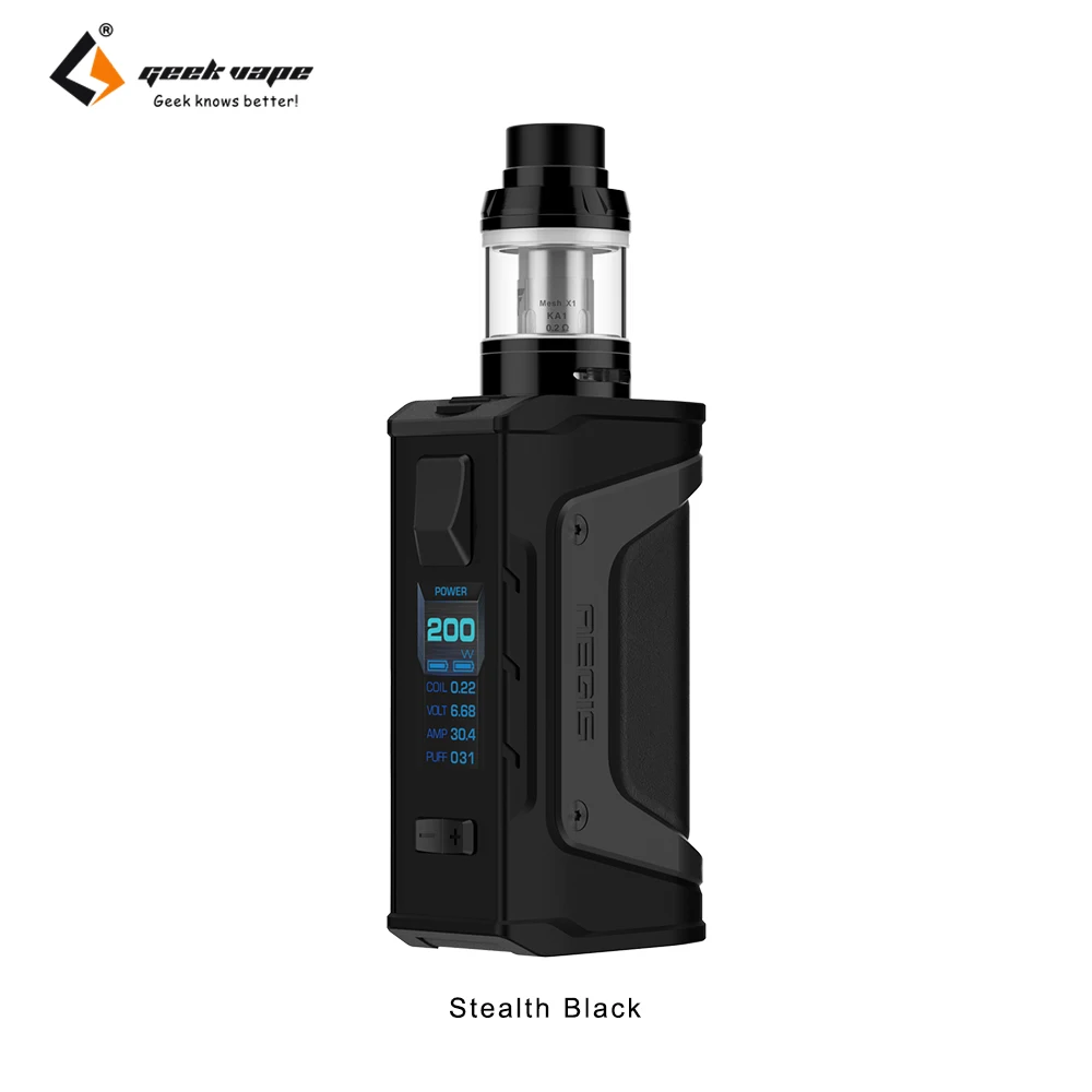 Бесплатный подарок 200 Вт оригинальный набор Geekvape Aegis Legend с Аэро сеткой бак катушка