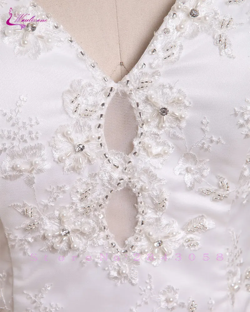 Waulizane элегантное милое платье-&quotРусалка&quot Свадебные платья с открытой спиной на