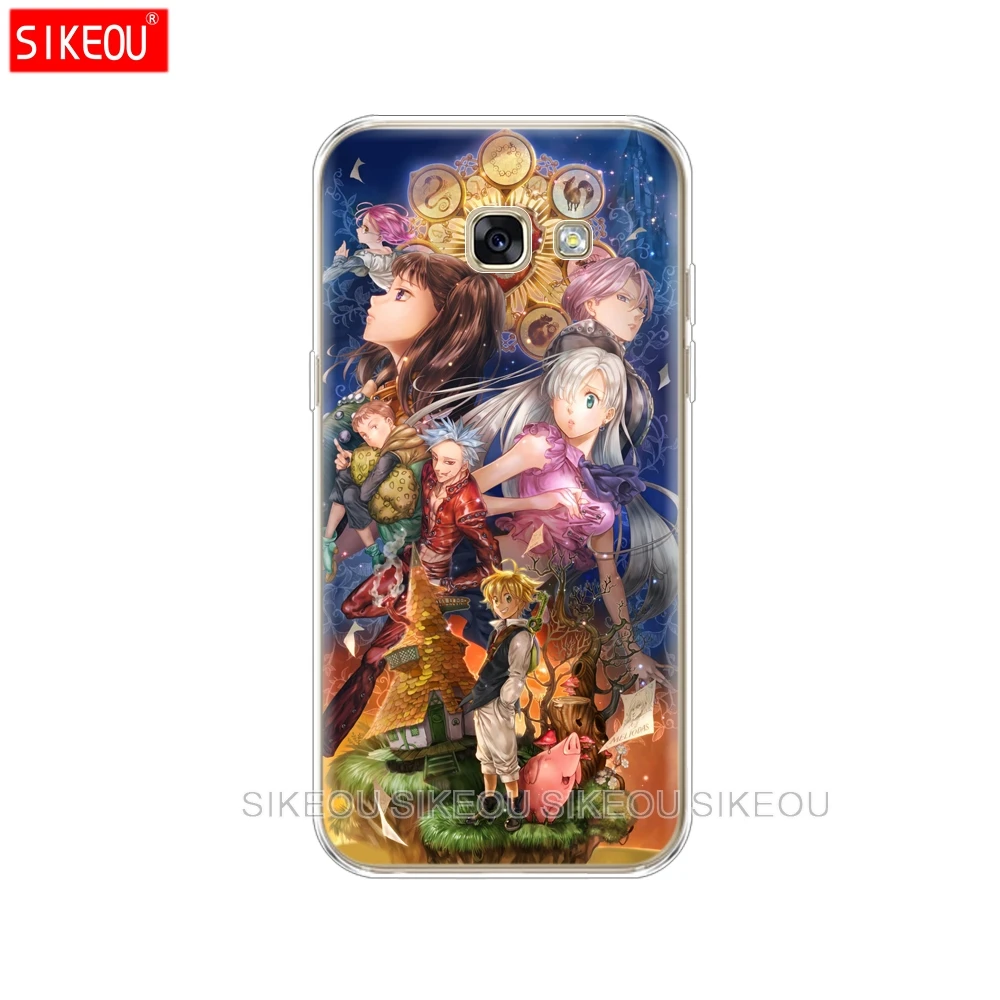 Силиконовый чехол для телефона Samsung Galaxy A8 2018 A3 A310 A5 A510 A7 2016 2017 Nanatsu no Taizai 7 Seven Deadly Sin |