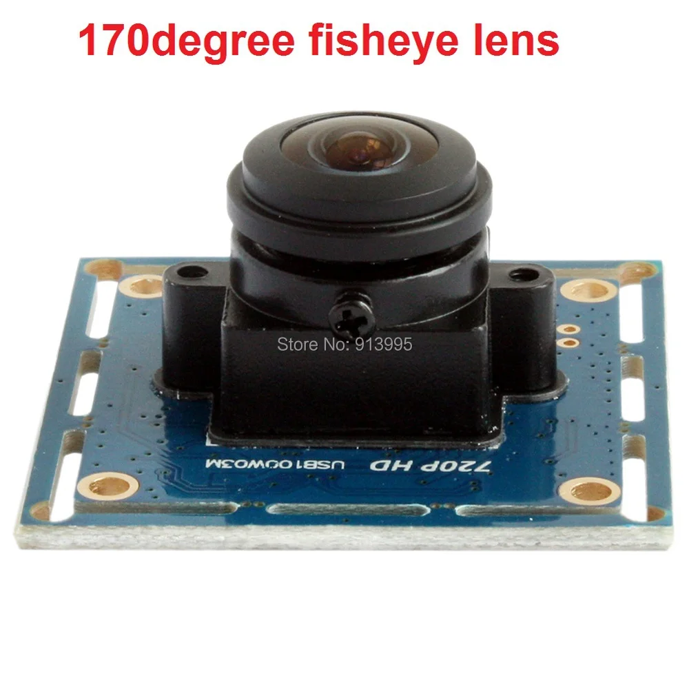 720p HD широкоугольный CMOS OV9712 камера usb2.0 170 градусов камера видеонаблюдения рыбий глаз Usb веб-камера Модуль камеры ELP для роботизированных систем