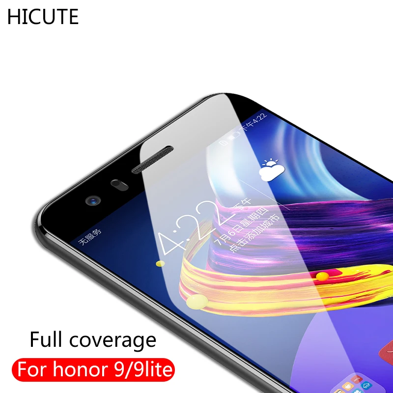 9 H 2.5D HD полное покрытие закаленное стекло для Huawei honor Honor Lite Защитная пленка экрана