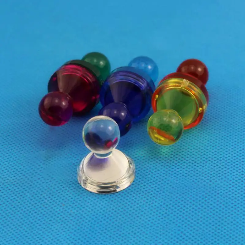 DIY сильные магниты белая доска случайные Красочные Магнитные аналоговые кнопки