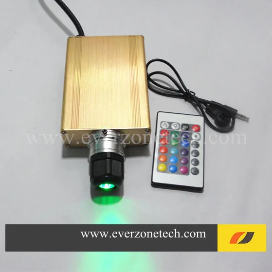 Высокое качество 16 Вт с ИК светодиодный волоконно-оптический осветитель DIY с RGB цветами