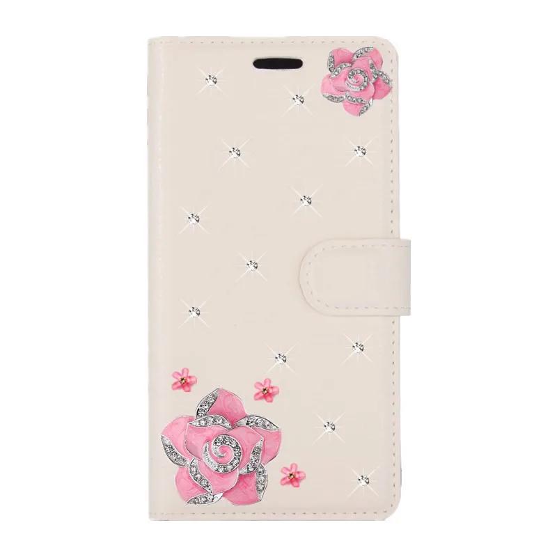 Figure Чехол-бумажник чехол для телефона для samsung Galaxy A90 A80 A70 A50 A30 A20 A9 pro A3 A5 A7 A8 звезда диаманта Bling кожаный чехол с откидной крышкой - Цвет: Figure