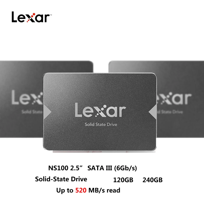 Lexar SSD 240 GB hdd 2 5 512G HD ssd жесткий диск sata SATA3 128G 256G твердотельный для