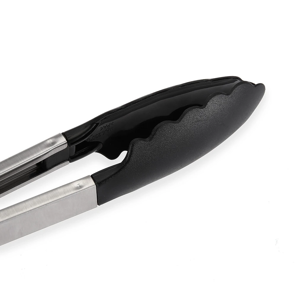 11 дюймовый Зажим для барбекю из нержавеющей стали нескользящий еда зажим хлеба