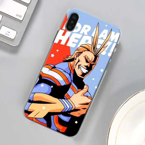 03 Чехол для телефона Boku no Hero Academy для Apple iPhone X XR 7 8 Plus 6 6s Plus XS MAX 11 Pro Max SE чехол для телефона Coque - Цвет: 03