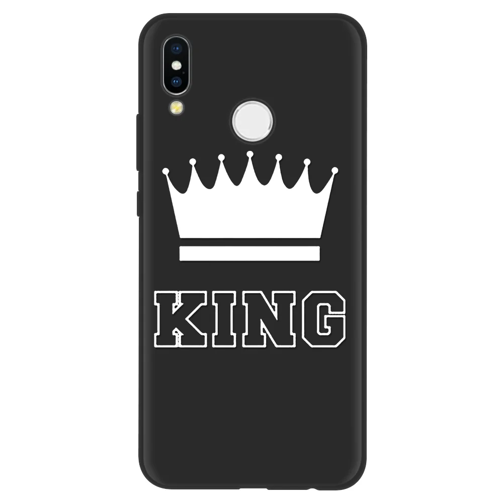 kingbai Чехол s King queen для huawei P20 P30 Pro P Smart P10 P8 P9 Lite чехол для huawei mate 20 30 10 Pro Lite чехол с волнистым узором - Цвет: kingbai