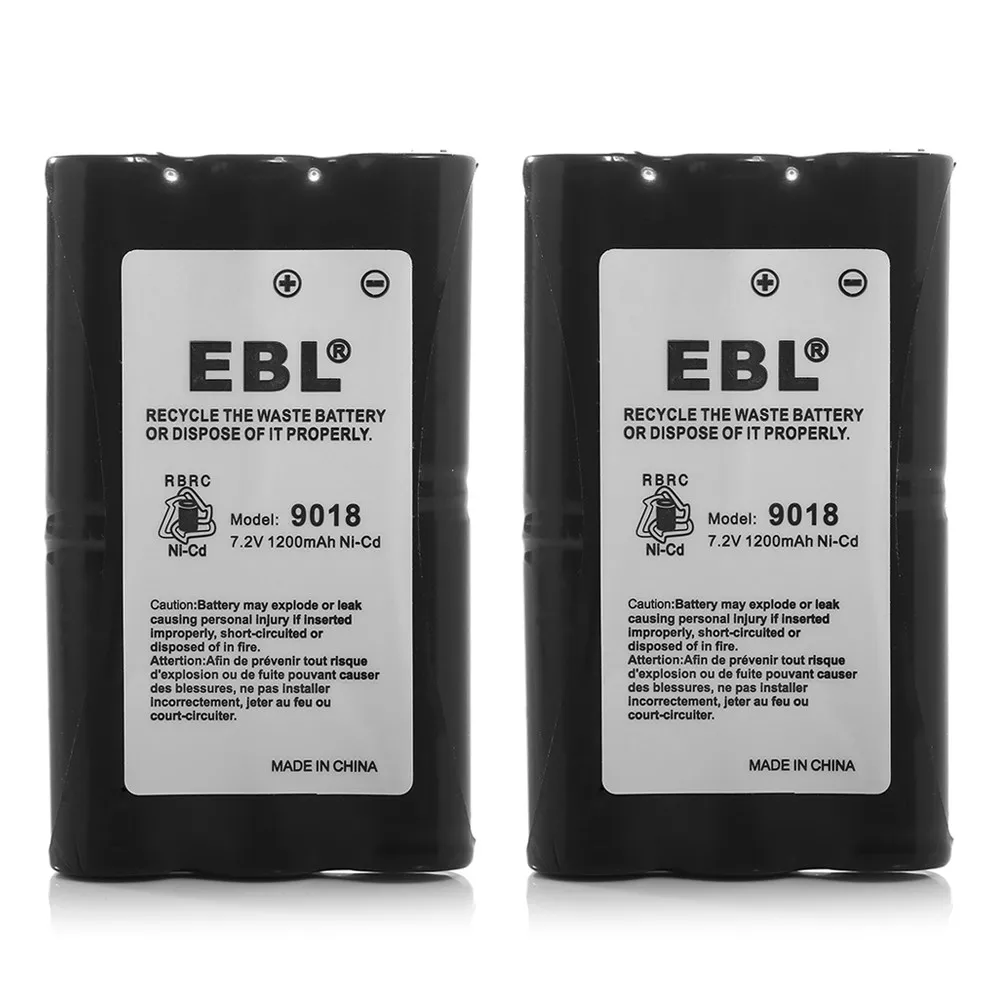 Ebl 2 шт. 7.2 В 1200 мАч hnn9018 Замена Батарея для Motorola радиус hnn9018a hnn9018ar sp 50 CP50 способ Радио