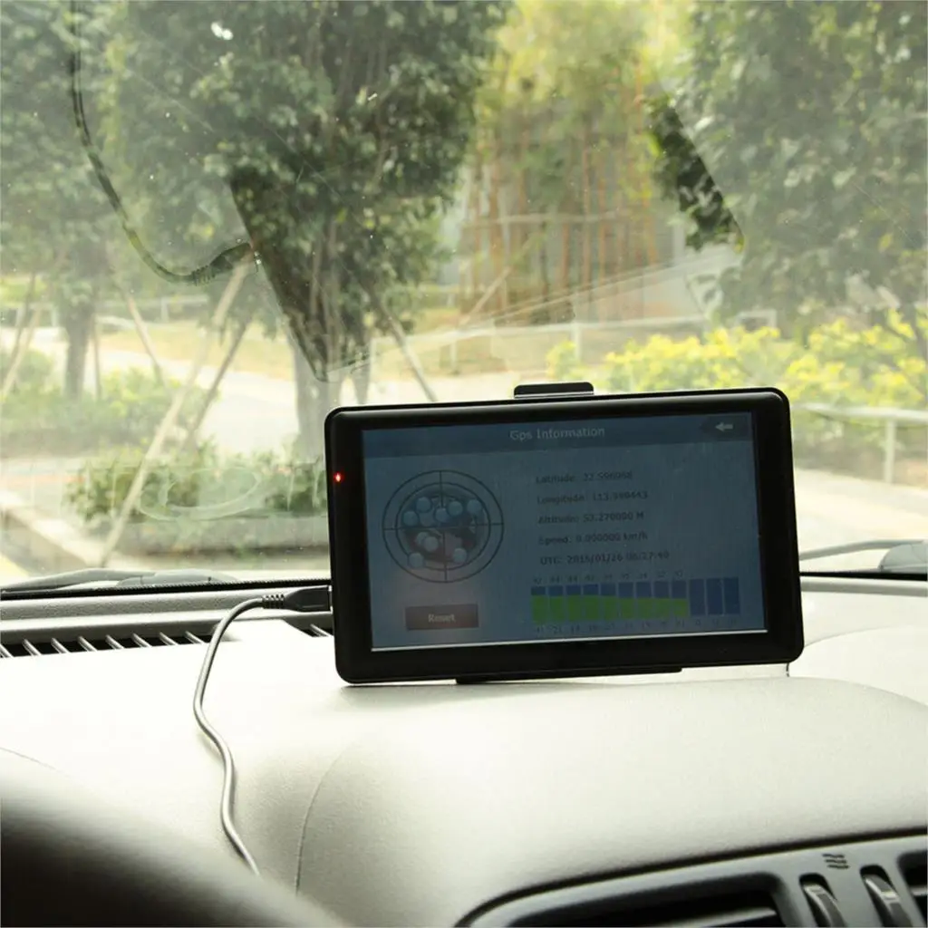 NOYOKERE ABS 7 дюймов Высокое разрешение Сенсорный экран навигации автомобиля gps Поддержка FM передачи 8 ГБ+ карта Австралии tk 103