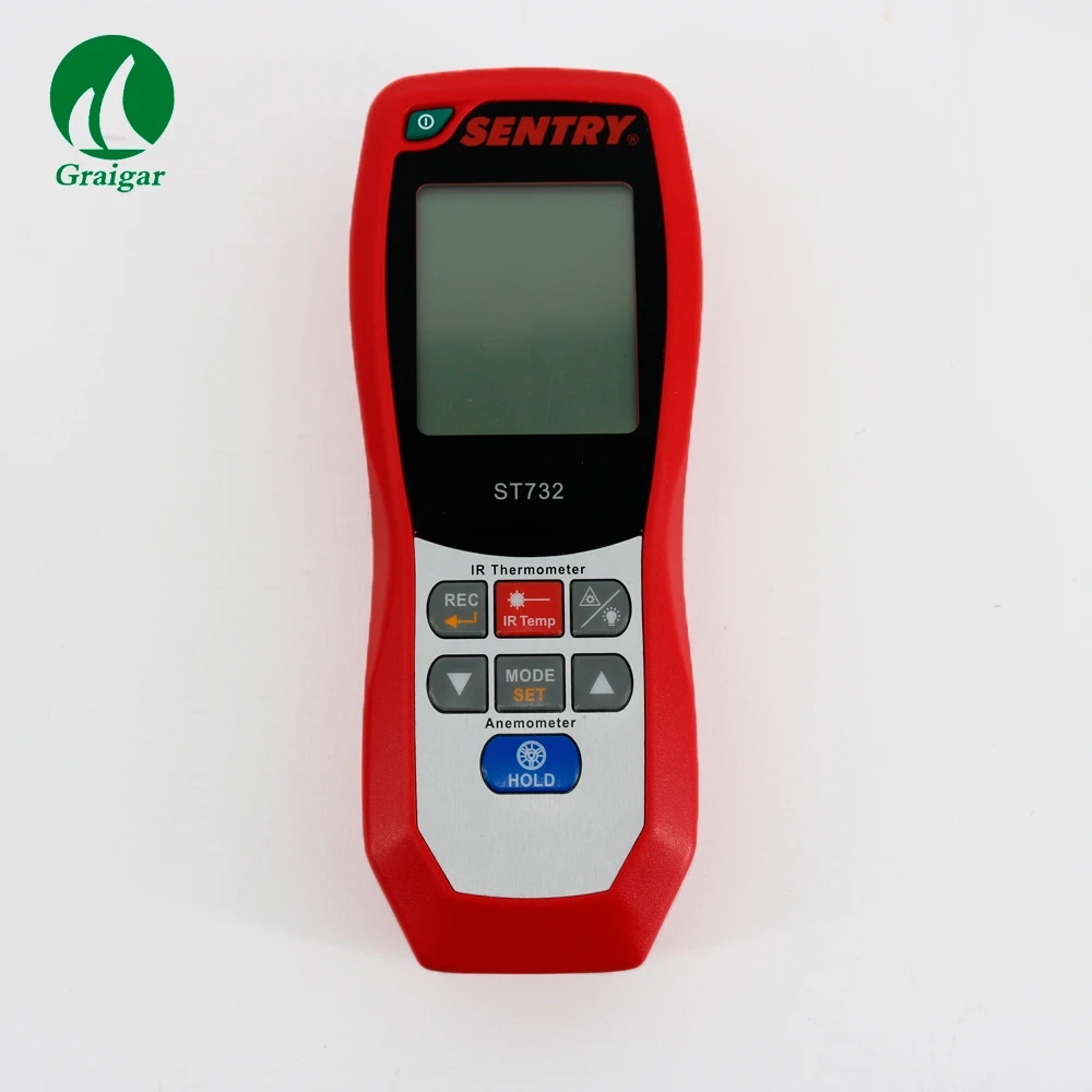 ST-732 портативный вентиляционный горячий проволочный термометр Анемометр ST732 |