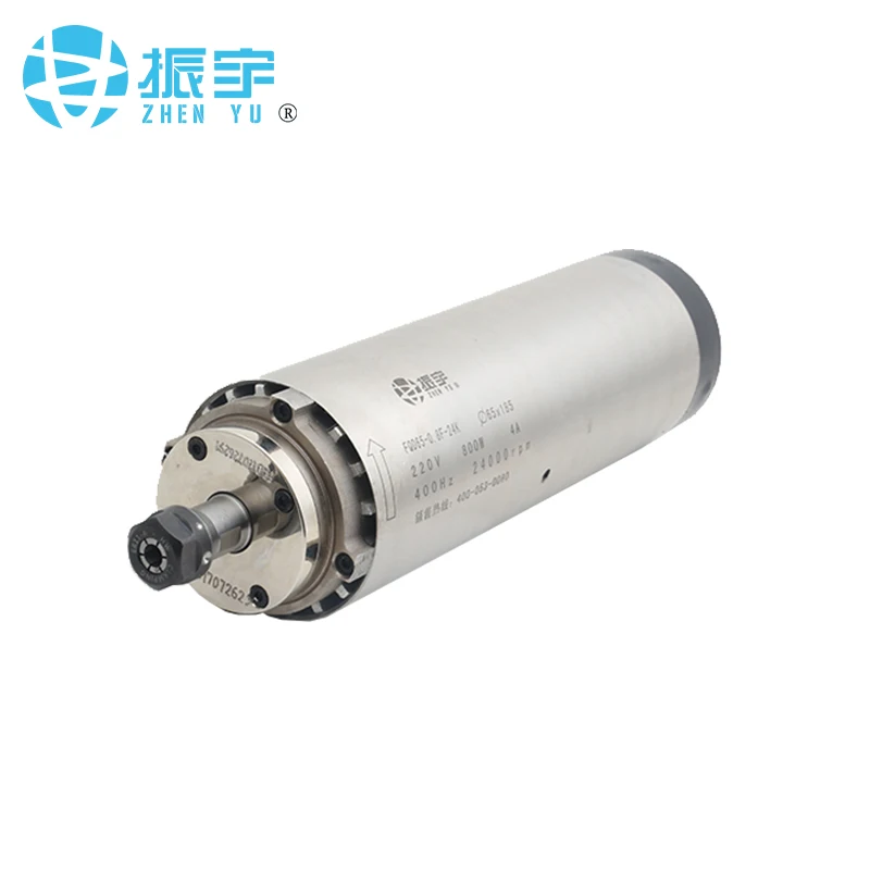 ZHENYU/FQD 800w ER11 Круглый с воздушным охлаждением cnc мотор шпинделя 4