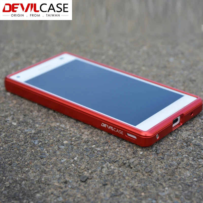 DEVILCASE для SONY XPERIA Z5 Compact Алюминиевый металлический бампер рамка CNC вырез точные