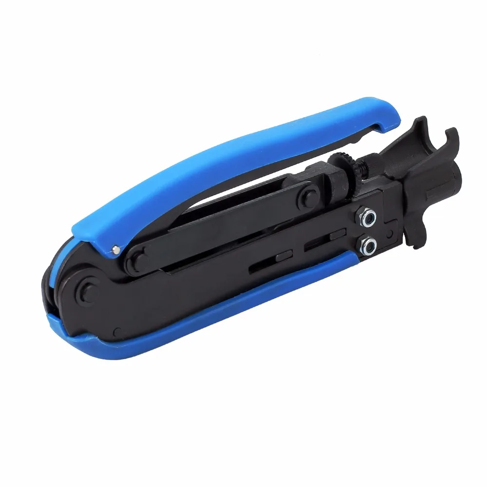 RG6 RG59 RG11 Coax Coaxial Cable Crimper +Stripper Compression Hand Tool | Инструменты