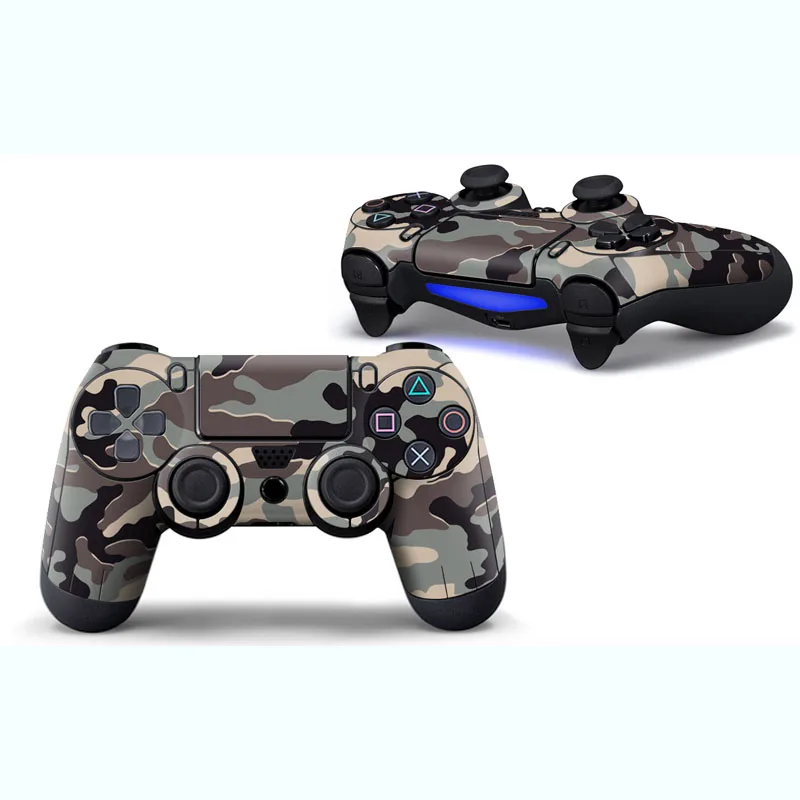 Камуфляжная наклейка s чехол для sony Playstation 4 котроллер наклейка для PS4 контроллер