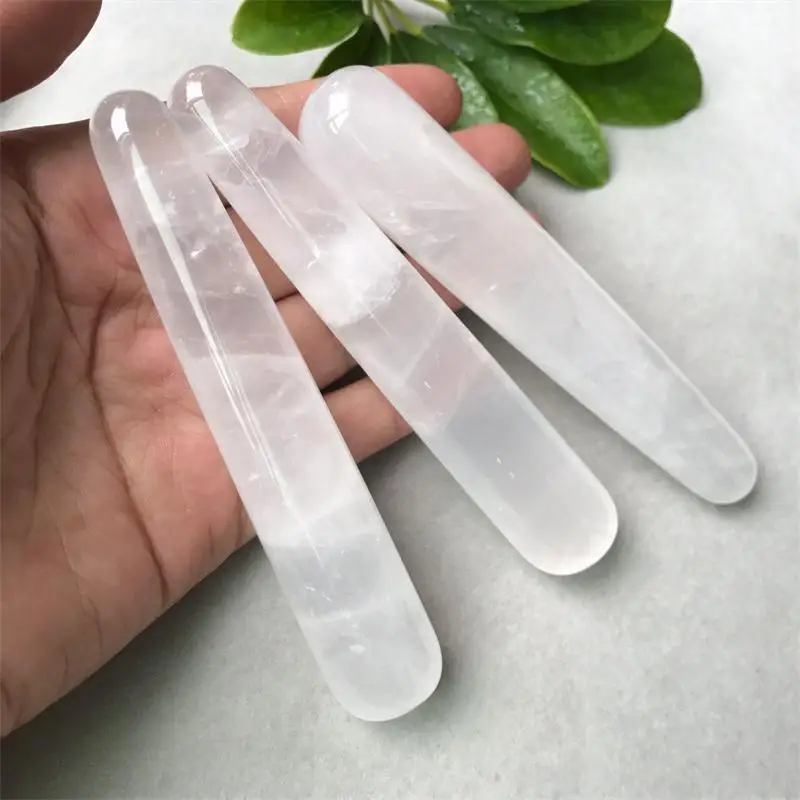 Натуральный прозрачный кварцевый брикет релаксация исцеление точки 1 шт.|healing