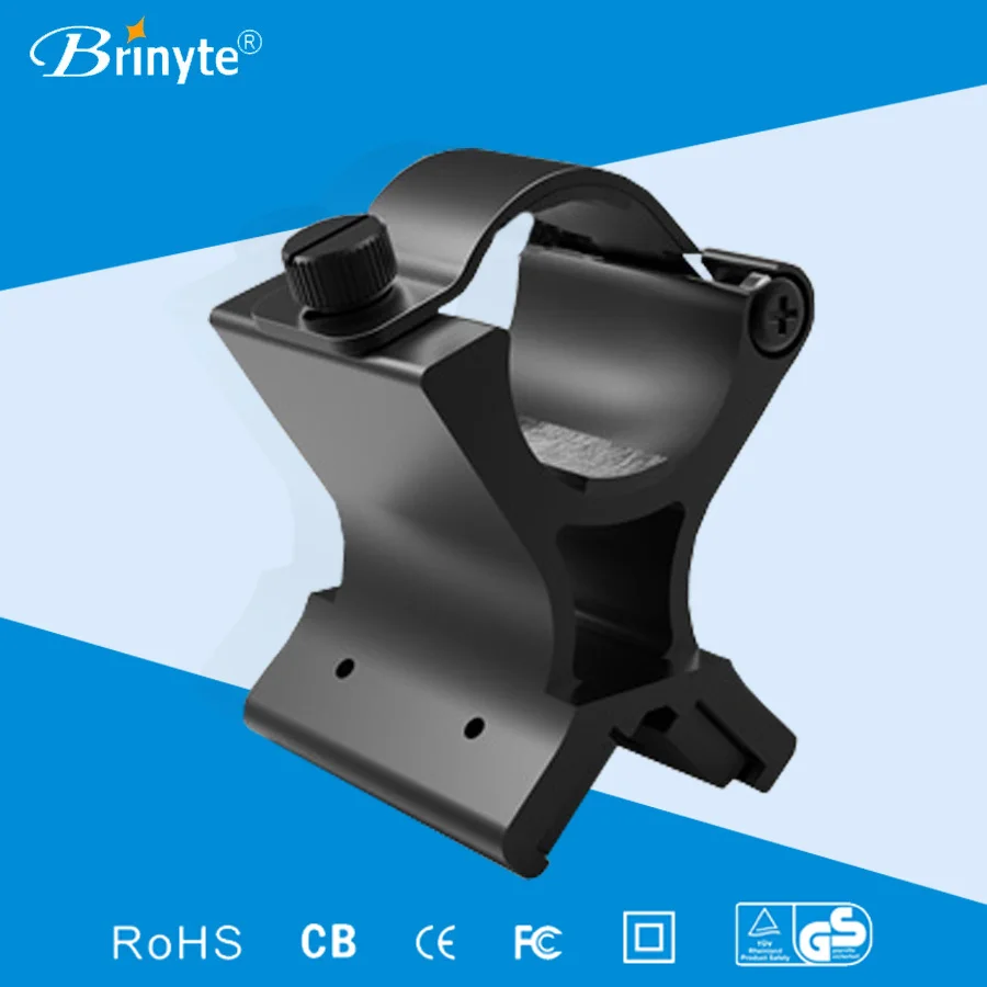 Free Shipping Brinyte MX02 30mm Scope mount Hunting Gun Accessory Adjustable Flashlight Mount | Спорт и развлечения