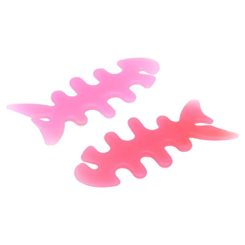 Рыбья кость наушники ушной крюк кабель провод лебедка держатель для обертки 2 шт.