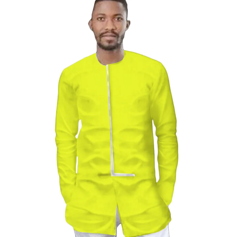 

African For In African Clothing Limited New Men 2019 African Cotton Men's Suit (t-shirts + Pant)