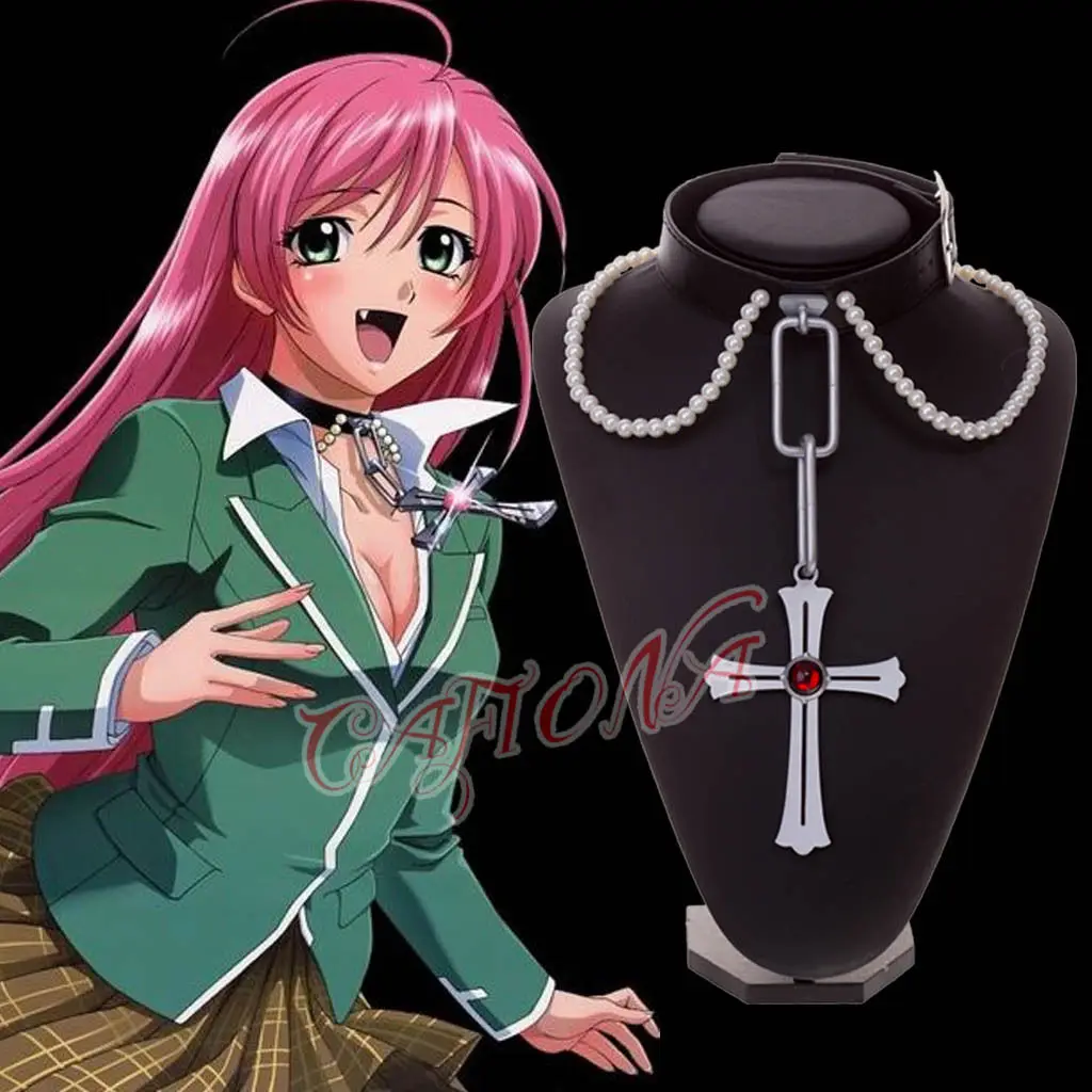 Кожаное ожерелье с подвеской Cafiona росально и вампир|Реквизит для костюмов| |