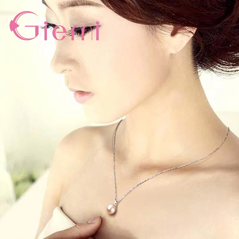 Простой Круглый кулон для женщин ювелирные изделия аксессуары оптовая цена