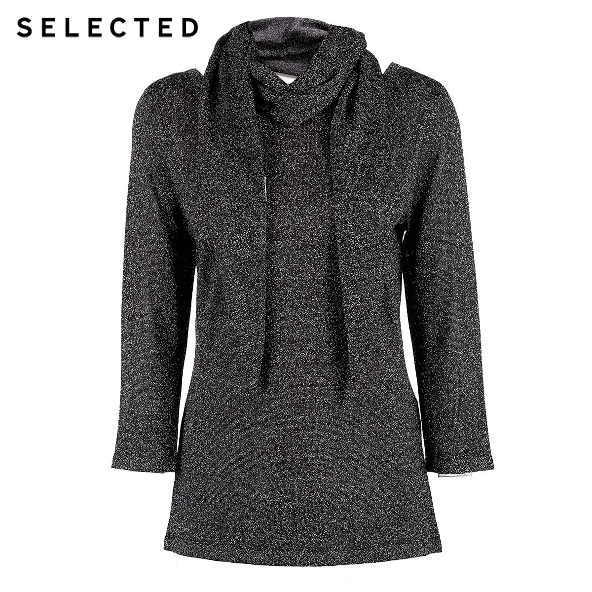 Серебряные женские повседневные трикотажные с круглым вырезом | 418324504 - купить по