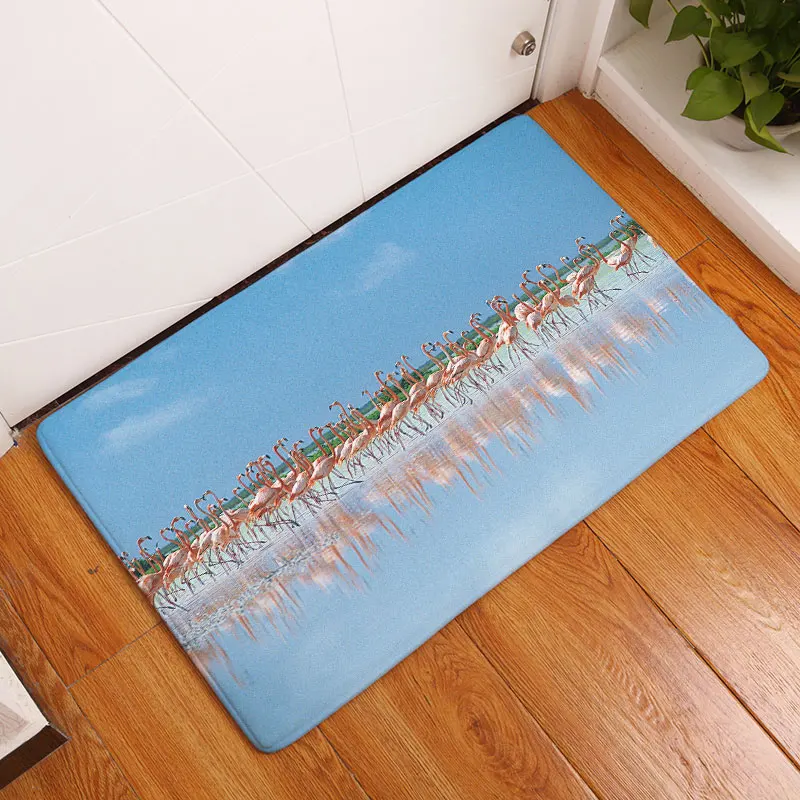 decorUhome Wholesale Anti-Slip Floor Mat Waterproof Eagle Flamingo Carpet Bedroom Rugs Decorative Stair Mats Home Decor Crafts |