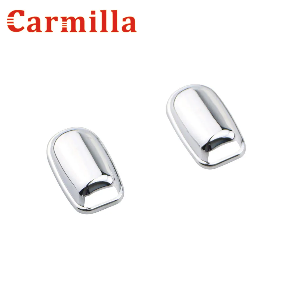 Carmilla ABS Хромированная передняя крышка распылителя воды для Ford Focus Mk2 Mk3 Mk4 Fiesta Mk7 Ecosport Kuga аксессуары