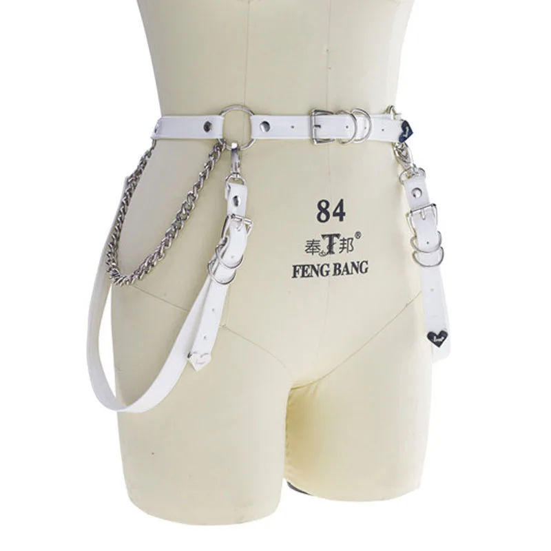 Женский ремень ручной работы в стиле панк-рок | Женская одежда