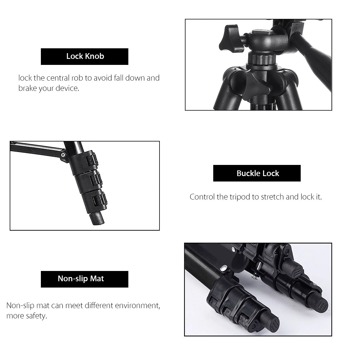 Портативный штатив для мобильного телефона камеры DSLR монопод держатель